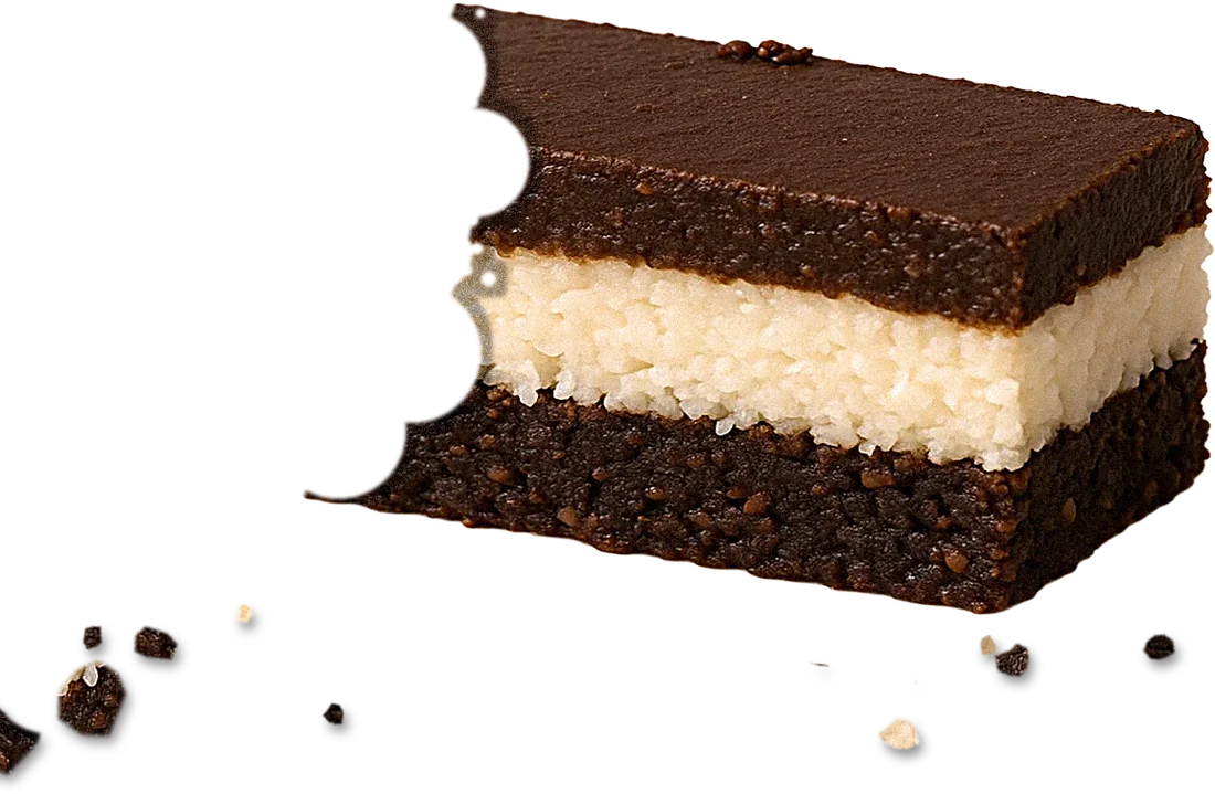 Coconut chocolate bar