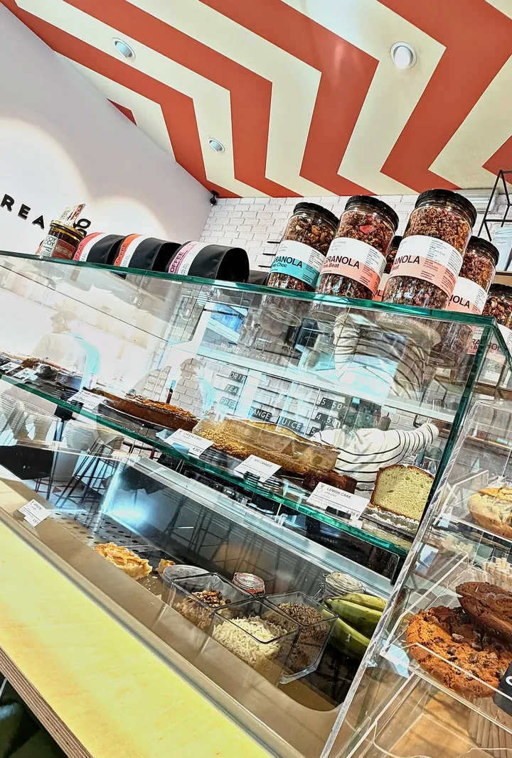 The pastry case